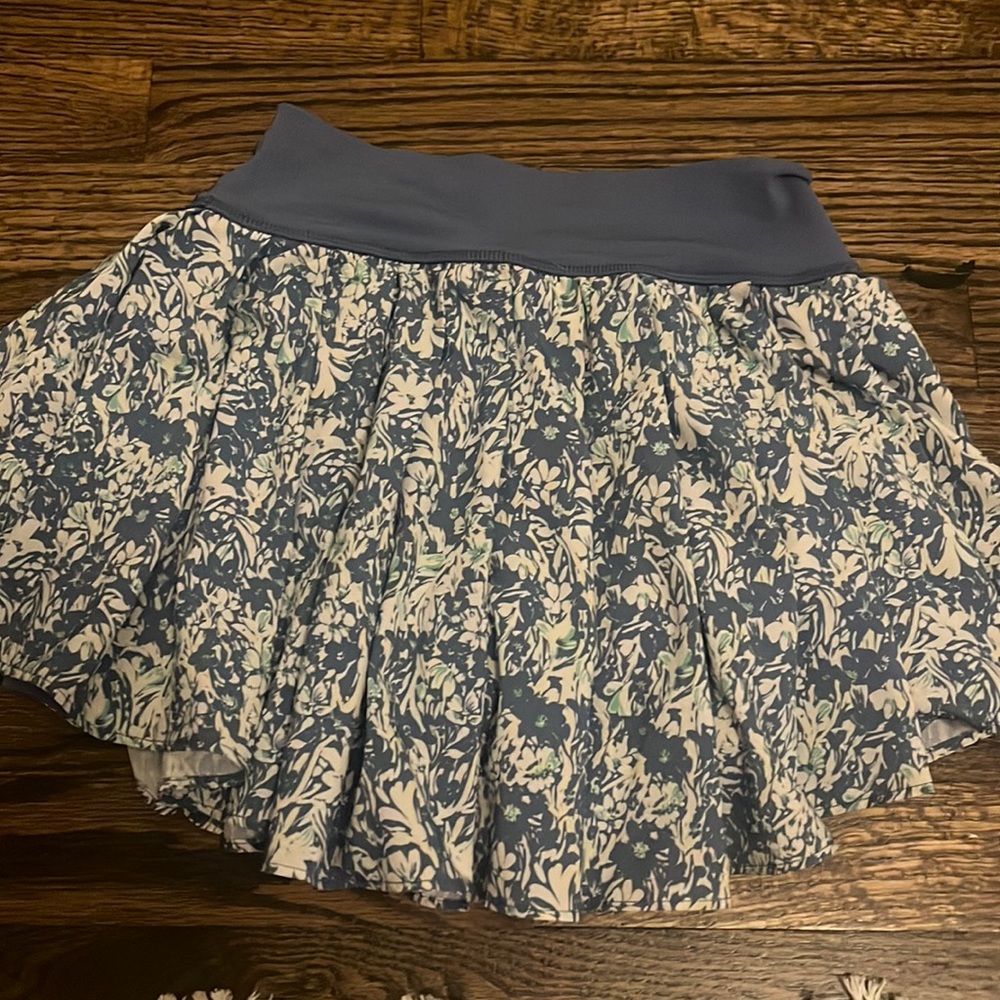 Tennis shirt has short under it